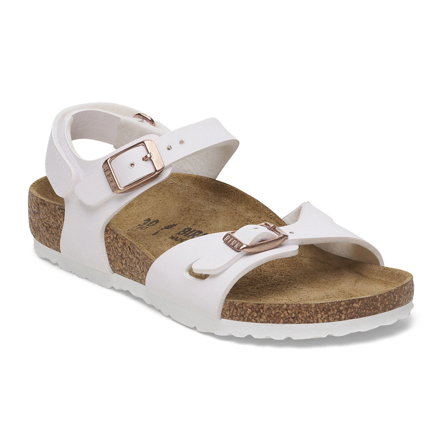 Birkenstock Rio AS Kids Birko-Flor White 1 Birkenstock Rio AS Kids Birko-Flor White
