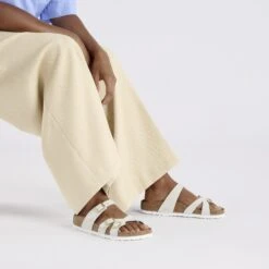 Birkenstock Franca Nubuck Leather Antique White 14 Birkenstock Franca Nubuck Leather Antique White -Birkenstock Shop 1029406 f look f