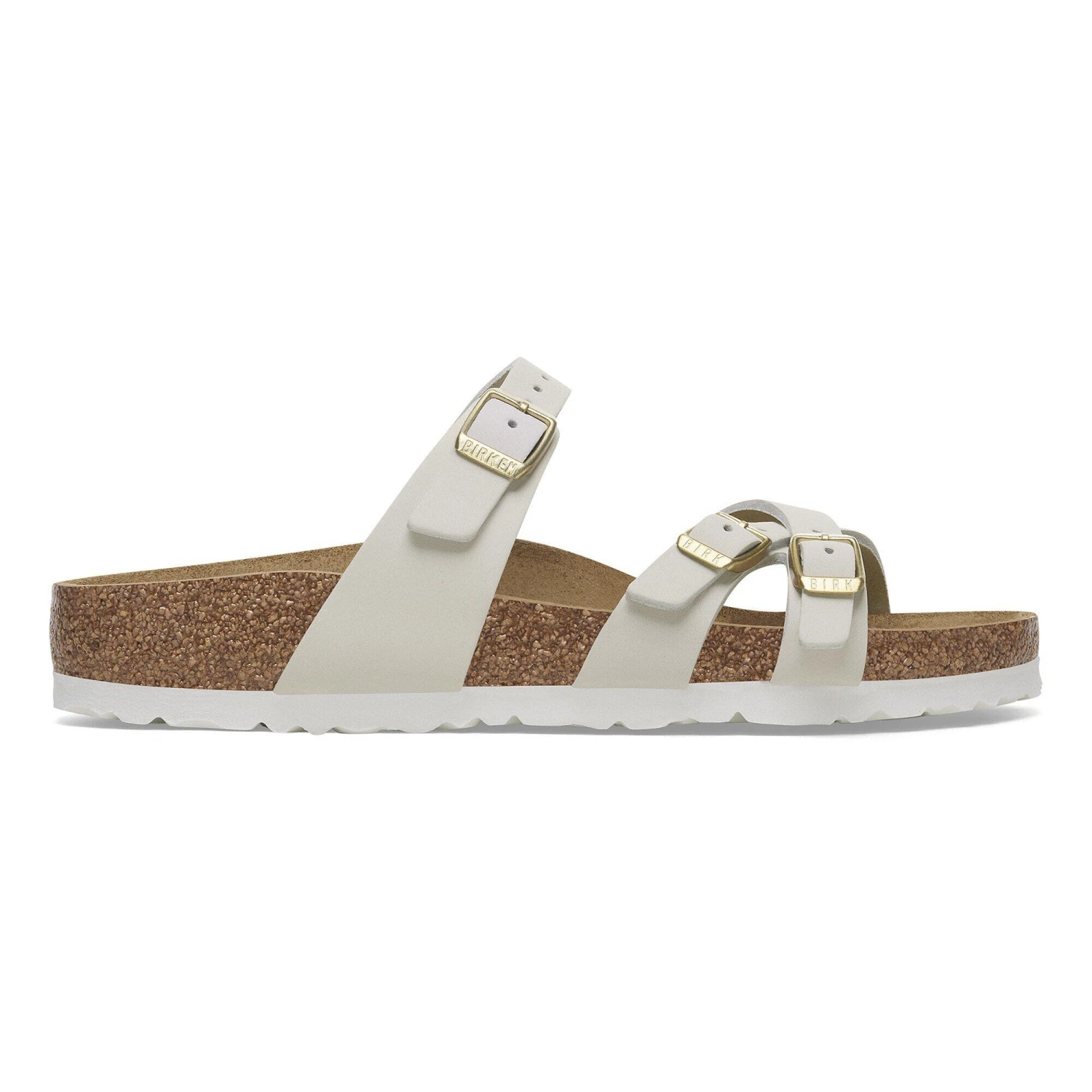 Birkenstock Franca Nubuck Leather Antique White 3 Birkenstock Franca Nubuck Leather Antique White - Image 3