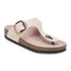 Birkenstock Gizeh Big Buckle Natural Leather Patent High-Shine Light Rose -Birkenstock Shop 1029412