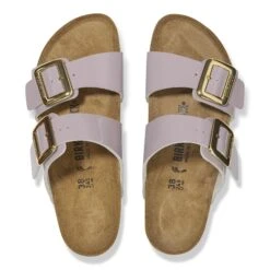 Birkenstock Sydney Luxe Buckle Birko-Flor Patent Patent Faded Purple -Birkenstock Shop 1029431 top