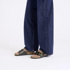 Birkenstock Catalina Luxe Buckle Birko-Flor Graceful Licorice -Birkenstock Shop 1029435 f look f