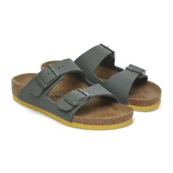 Birkenstock Arizona Kids Birko-Flor Desert Soil Thyme/Ochre 10 Birkenstock Arizona Kids Birko-Flor Desert Soil Thyme/Ochre -Birkenstock Shop 1029449 pair
