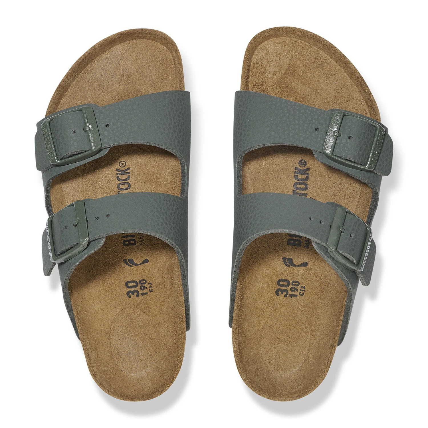 Birkenstock Arizona Kids Birko-Flor Desert Soil Thyme/Ochre 2 Birkenstock Arizona Kids Birko-Flor Desert Soil Thyme/Ochre - Image 2