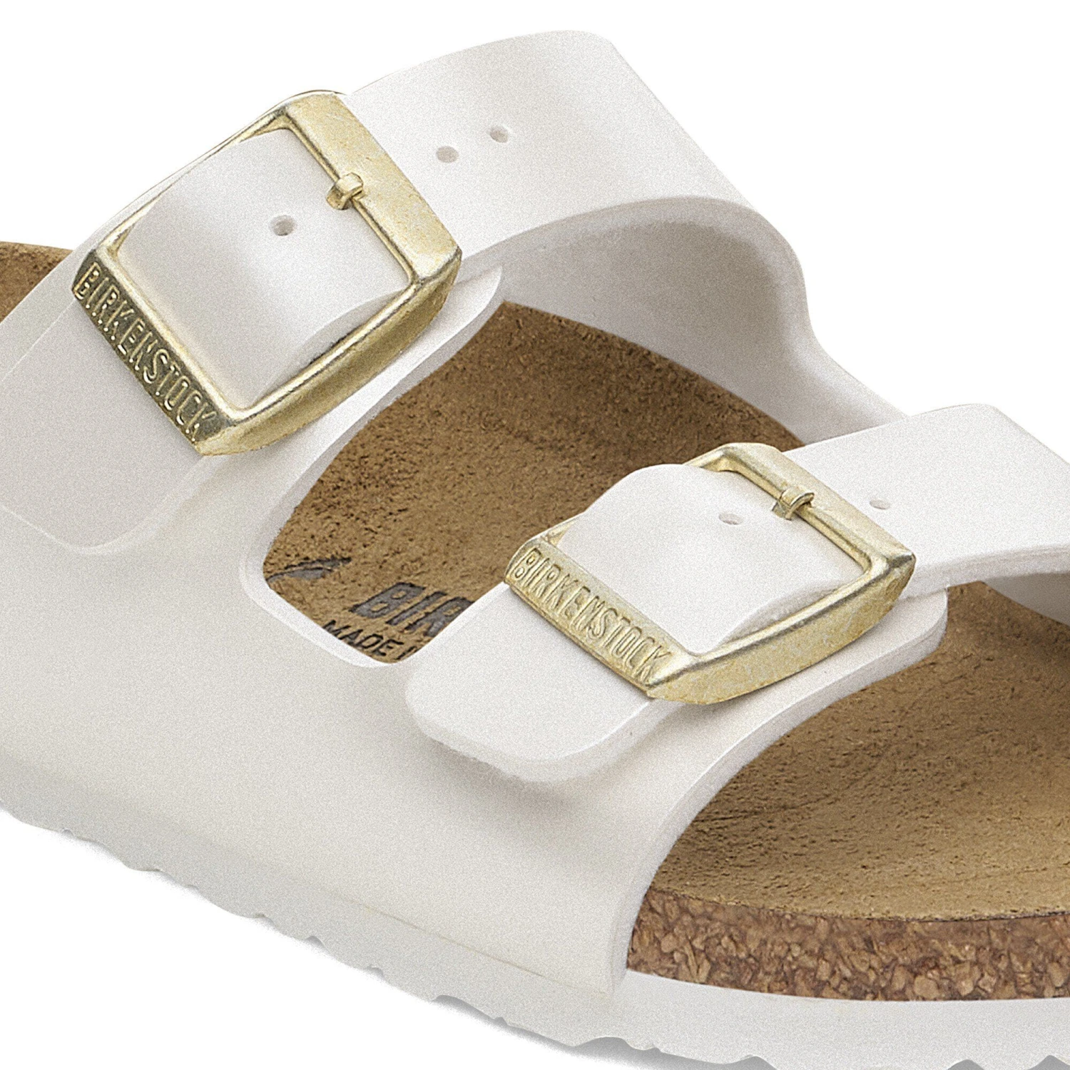 Birkenstock Arizona Kids Birko-Flor Electric Metallic Pearl 4 Birkenstock Arizona Kids Birko-Flor Electric Metallic Pearl - Image 4