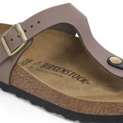 Birkenstock Gizeh Nubuck Leather Faded Purple -Birkenstock Shop 1029504 detail 1