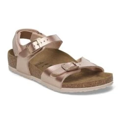 Birkenstock Rio AS Kids Birko-Flor Electric Metallic Copper