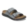 Birkenstock Arizona Crosstown Women Oiled Leather Basalt Gray -Birkenstock Shop 1029557