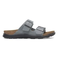 Birkenstock Arizona Crosstown Women Oiled Leather Basalt Gray -Birkenstock Shop 1029557 side