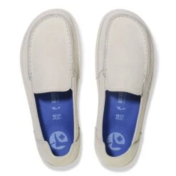 Birkenstock Utti Suede Leather Antique White -Birkenstock Shop 1029563 top