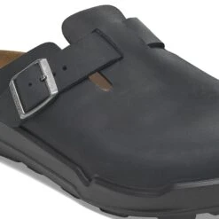 Birkenstock Boston Crosstown Oiled Leather Black -Birkenstock Shop 1029568 detail 1