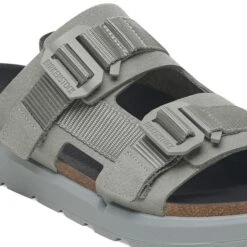 Birkenstock Shinjuku 2 Strap Leather-Textile Pure Sage -Birkenstock Shop 1029630 detail 1