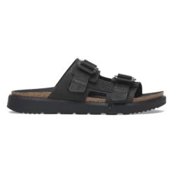 Birkenstock Shinjuku 2 Strap Leather-Textile Black 8 Birkenstock Shinjuku 2 Strap Leather-Textile Black -Birkenstock Shop 1029640 side