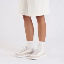 Birkenstock Honnef City Leather-Textile Antique White -Birkenstock Shop 1029655 f look f