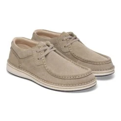 Birkenstock Pasadena Suede Leather Taupe -Birkenstock Shop 1029671 pair