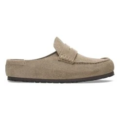 Birkenstock Naples Wrapped Suede Leather Taupe -Birkenstock Shop 1029675 side