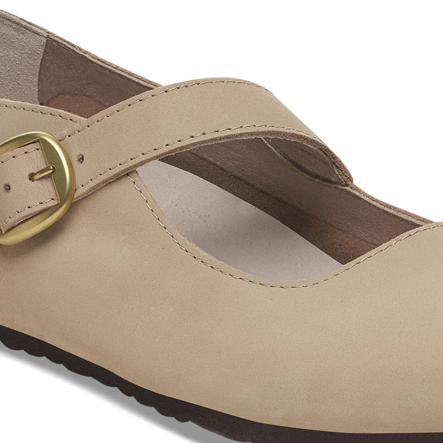 Birkenstock Tracy Nubuck Leather Sand 6 Birkenstock Tracy Nubuck Leather Sand - Image 6