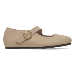 Birkenstock Tracy Nubuck Leather Sand 10 Birkenstock Tracy Nubuck Leather Sand -Birkenstock Shop 1029706 side