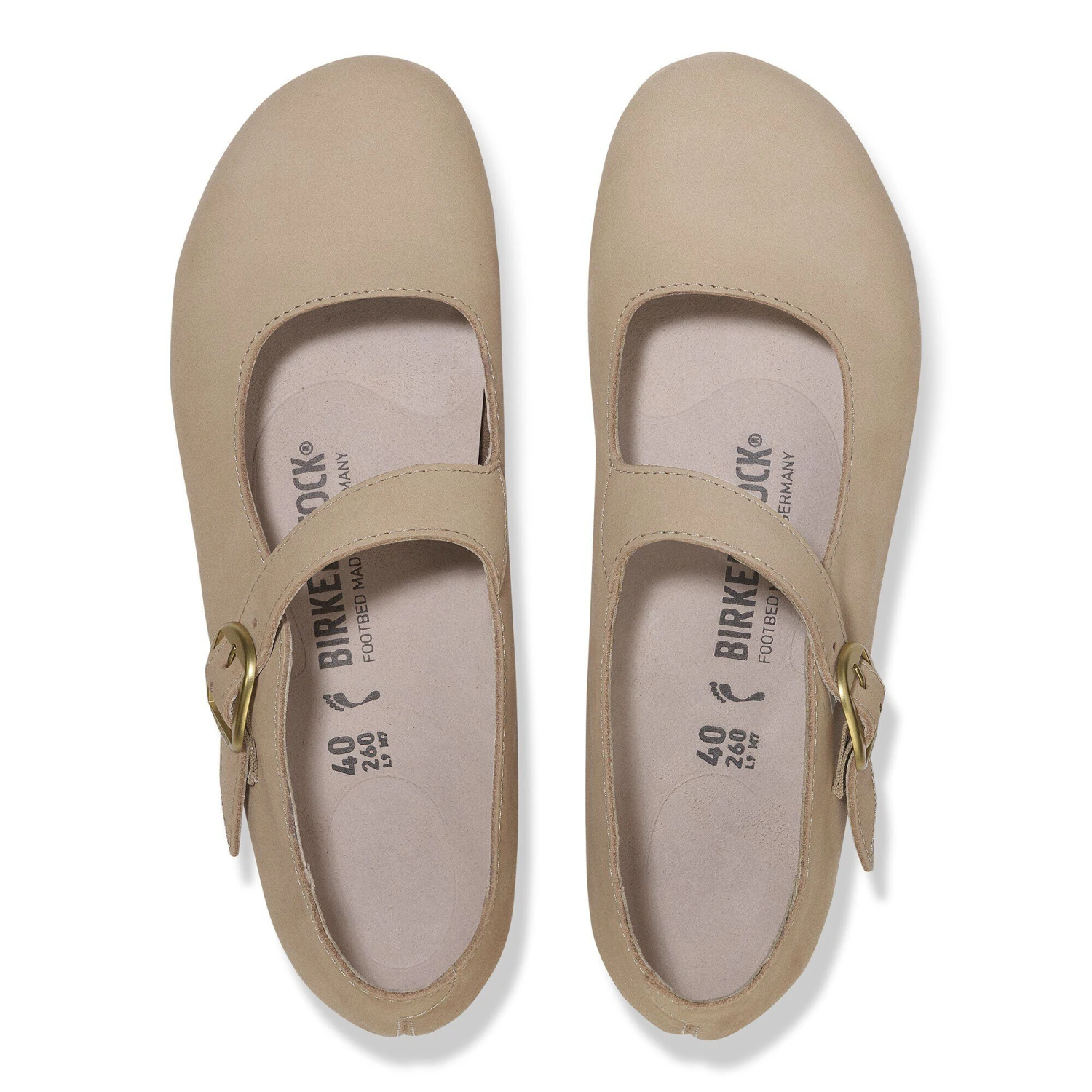 Birkenstock Tracy Nubuck Leather Sand 2 Birkenstock Tracy Nubuck Leather Sand - Image 2