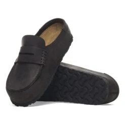 Birkenstock Naples Wrapped Oiled Leather Black -Birkenstock Shop 1029711 sole