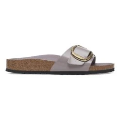 Birkenstock Madrid Hammered Big Buckle Natural Leather Patent High-Shine Faded Purple 10 Birkenstock Madrid Hammered Big Buckle Natural Leather Patent High-Shine Faded Purple -Birkenstock Shop 1029746 side