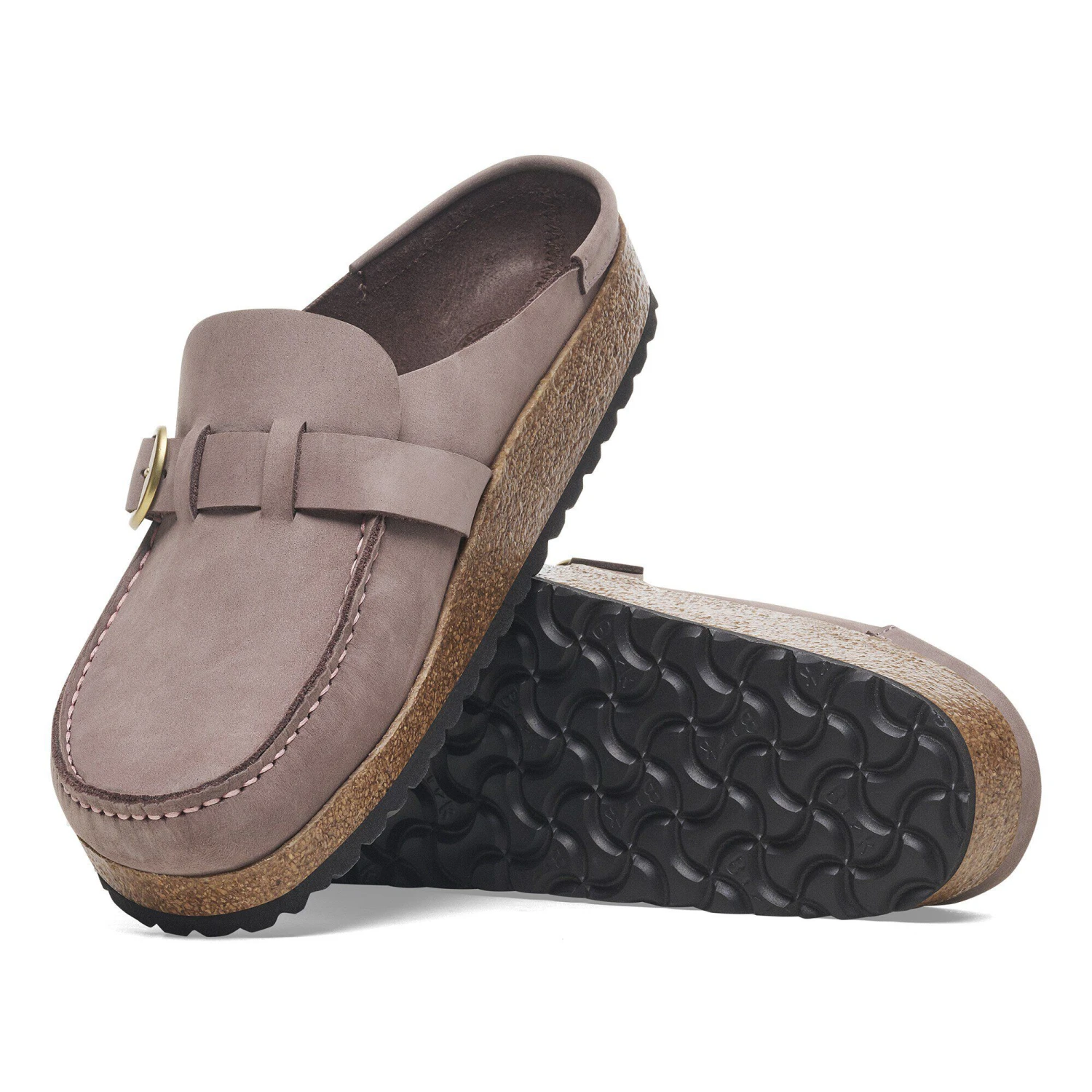 Birkenstock Buckley Nubuck Leather Faded Purple 5 Birkenstock Buckley Nubuck Leather Faded Purple - Image 5