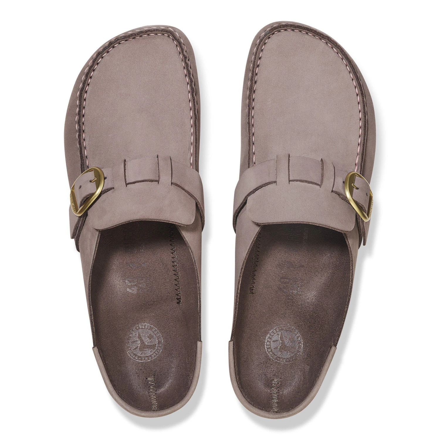 Birkenstock Buckley Nubuck Leather Faded Purple 2 Birkenstock Buckley Nubuck Leather Faded Purple - Image 2
