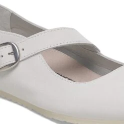 Birkenstock Tracy Nubuck Leather Antique White -Birkenstock Shop 1029772 detail 1