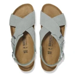 Birkenstock Tulum Nubuck-Suede Leather Pure Sage -Birkenstock Shop 1029795 top