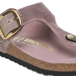 Birkenstock Gizeh Big Buckle Oiled Leather Lavender 15 Birkenstock Gizeh Big Buckle Oiled Leather Lavender -Birkenstock Shop 1029808 detail 1