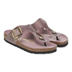 Birkenstock Gizeh Big Buckle Oiled Leather Lavender 14 Birkenstock Gizeh Big Buckle Oiled Leather Lavender -Birkenstock Shop 1029808 pair
