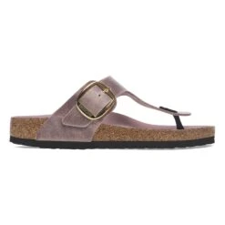 Birkenstock Gizeh Big Buckle Oiled Leather Lavender 10 Birkenstock Gizeh Big Buckle Oiled Leather Lavender -Birkenstock Shop 1029808 side