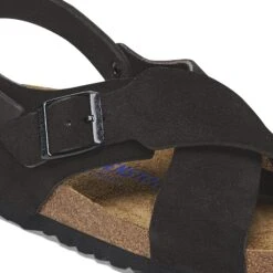 Birkenstock Tulum Soft Footbed Nubuck-Suede Leather Black 11 Birkenstock Tulum Soft Footbed Nubuck-Suede Leather Black -Birkenstock Shop 1029814 detail 1