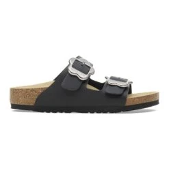 Birkenstock Arizona Flowers Kids Birko-Flor Black -Birkenstock Shop 1029815 side
