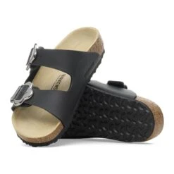 Birkenstock Arizona Flowers Kids Birko-Flor Black -Birkenstock Shop 1029815 sole