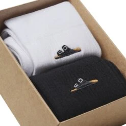 Birkenstock Cotton Ribbed Socks Multi Pack Cotton-Polyamide-Elastane Black/White -Birkenstock Shop 1029849 detail 1