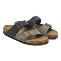 Birkenstock Arizona Split Birko-Flor Black/ Stone 15 Birkenstock Arizona Split Birko-Flor Black/ Stone -Birkenstock Shop 1029854 pair