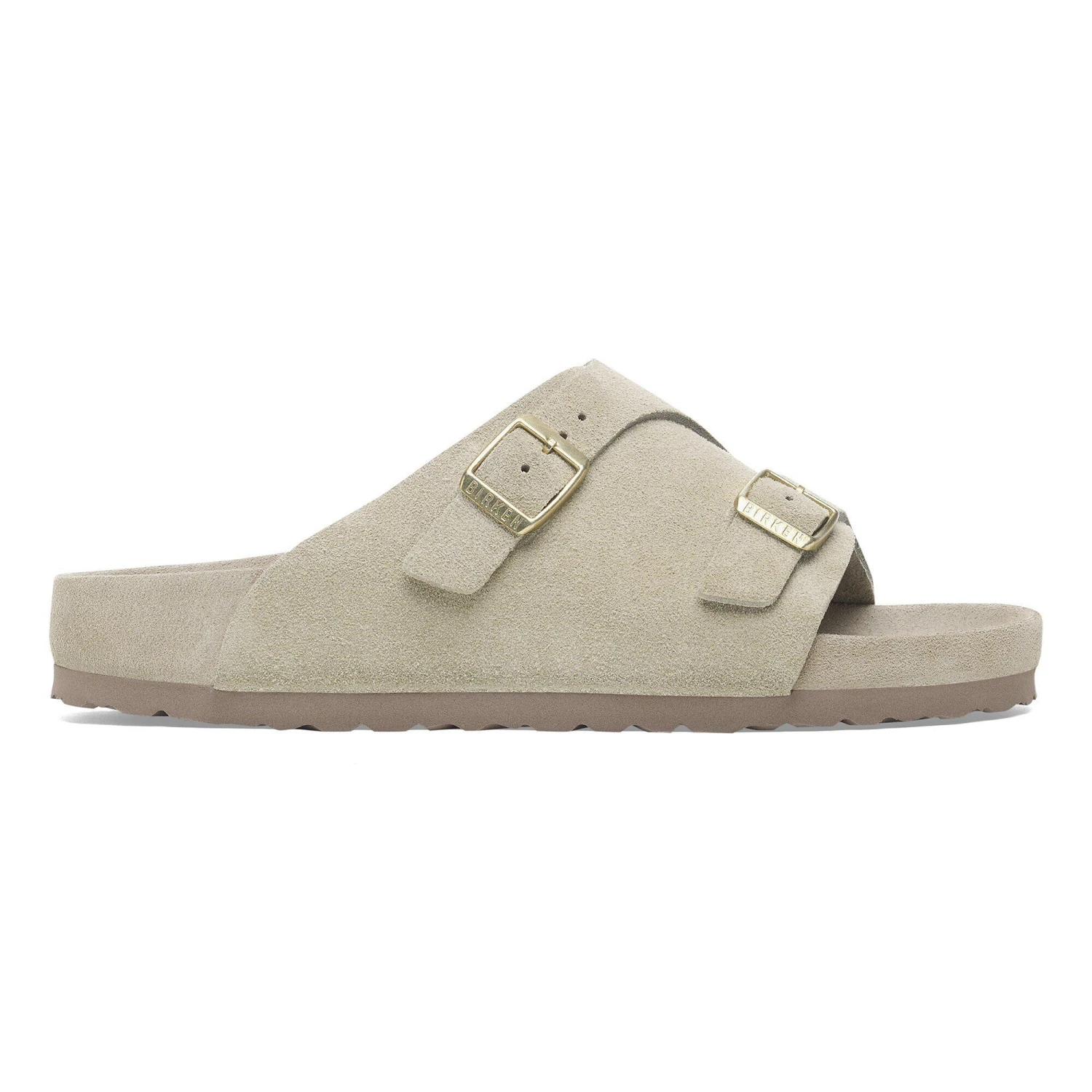 Birkenstock Zürich Suede Leather Taupe 3 Birkenstock Zürich Suede Leather Taupe - Image 3