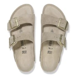Birkenstock Arizona Suede Leather Taupe -Birkenstock Shop 1029961 top