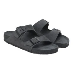 Birkenstock Arizona Suede Leather Charcoal -Birkenstock Shop 1029962 pair