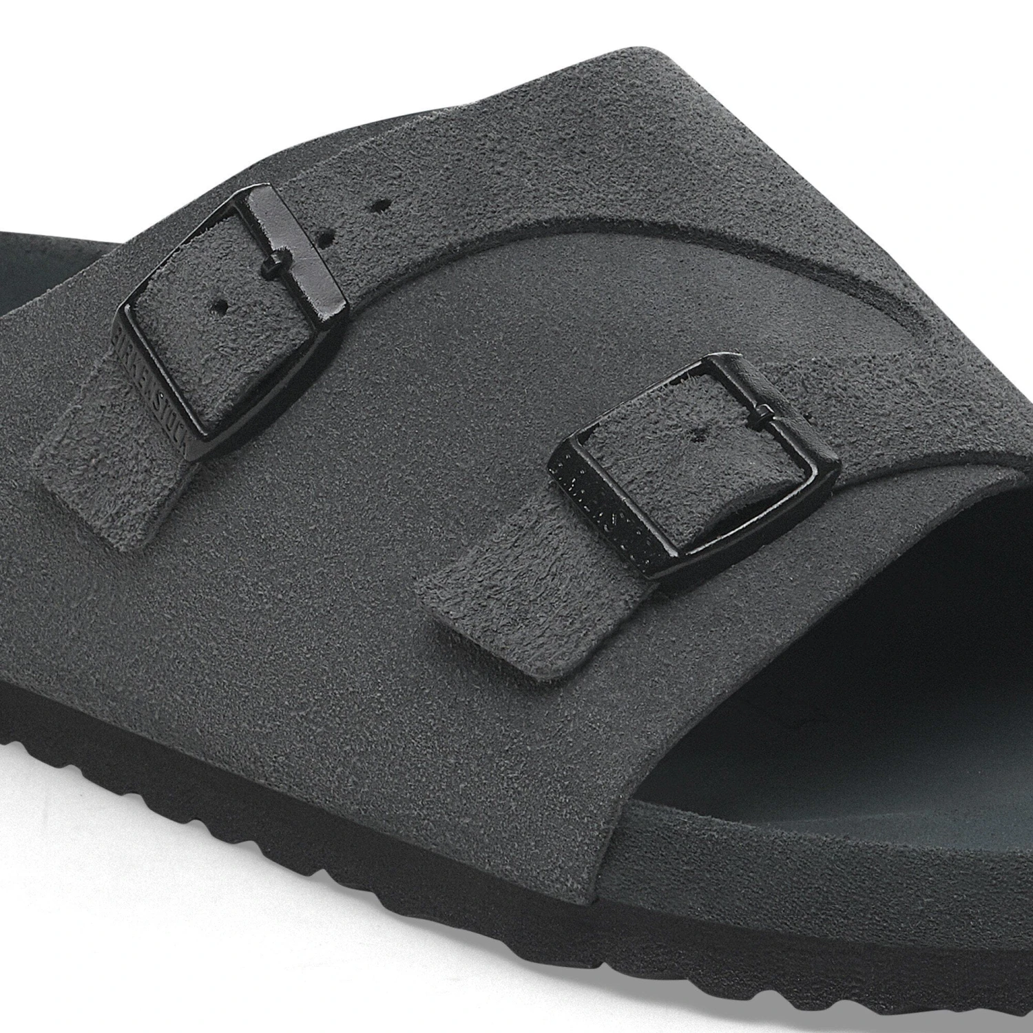 Birkenstock Zürich Suede Leather Charcoal 6 Birkenstock Zürich Suede Leather Charcoal - Image 6