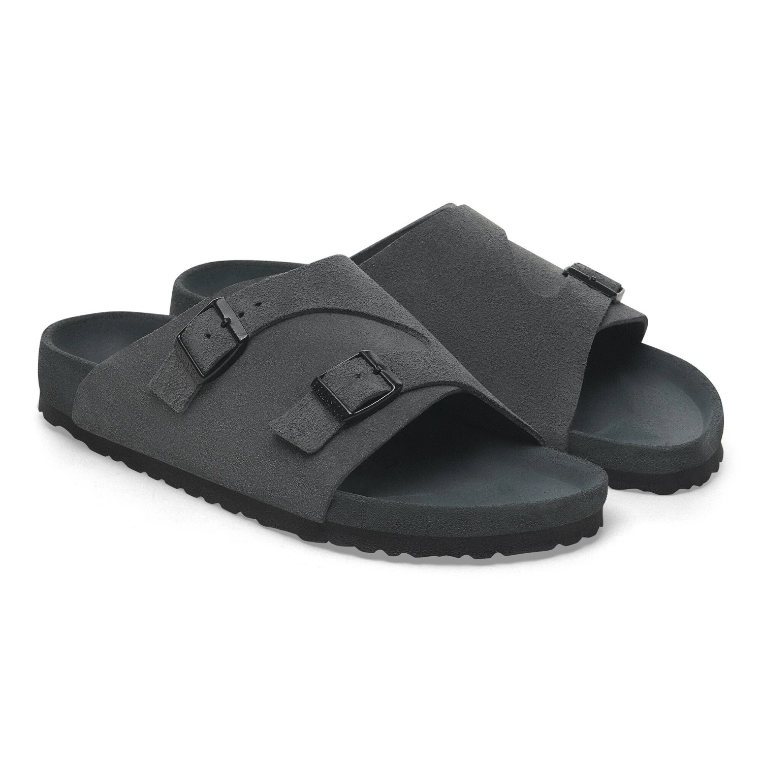 Birkenstock Zürich Suede Leather Charcoal 7 Birkenstock Zürich Suede Leather Charcoal - Image 7