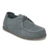 Birkenstock Utti Lace Suede Leather Basalt Gray