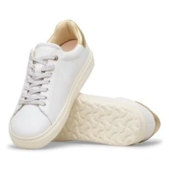 Birkenstock Bend Low Leather White/Gold -Birkenstock Shop 1030042 sole