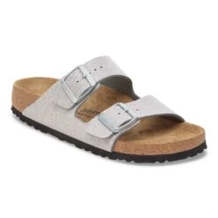 Birkenstock Arizona Synthetics Shiny Glitter Silver