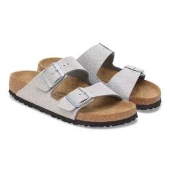 Birkenstock Arizona Synthetics Shiny Glitter Silver 11 Birkenstock Arizona Synthetics Shiny Glitter Silver -Birkenstock Shop 1030101 pair