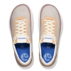 Birkenstock Honnef City Leather-Textile Faded Purple/Antique White -Birkenstock Shop 1030122 top