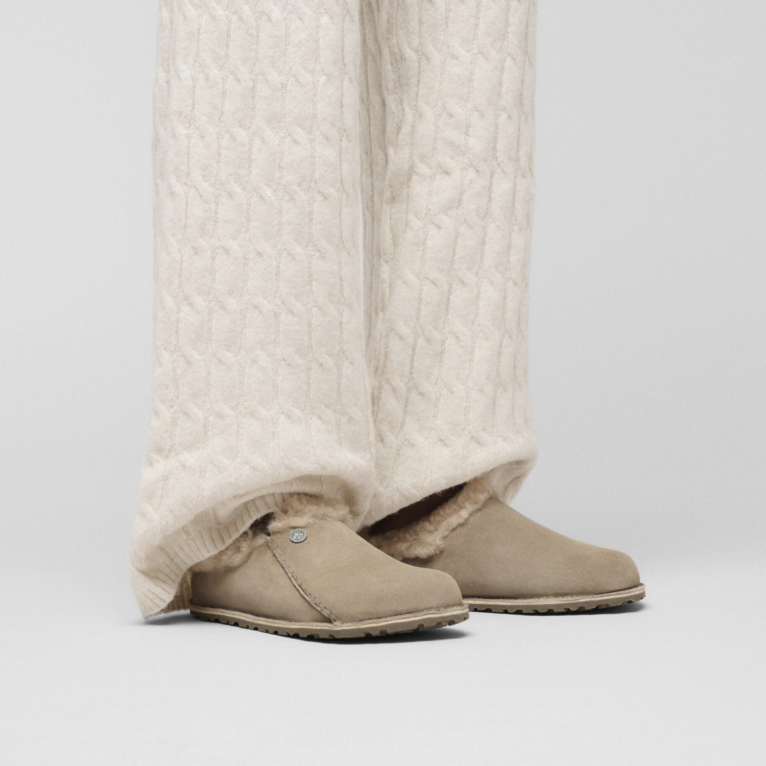 Birkenstock Zermatt Premium Suede Leather Taupe 6 Birkenstock Zermatt Premium Suede Leather Taupe - Image 6