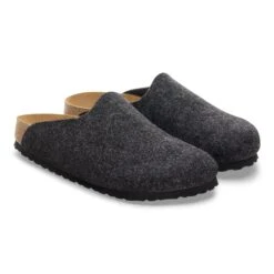 Birkenstock Amsterdam Wool Felt Anthracite -Birkenstock Shop 1030165 pair