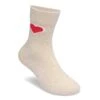 Birkenstock Cotton Ribbed Socks Cotton-Polyamide-Elastane Eggshell
